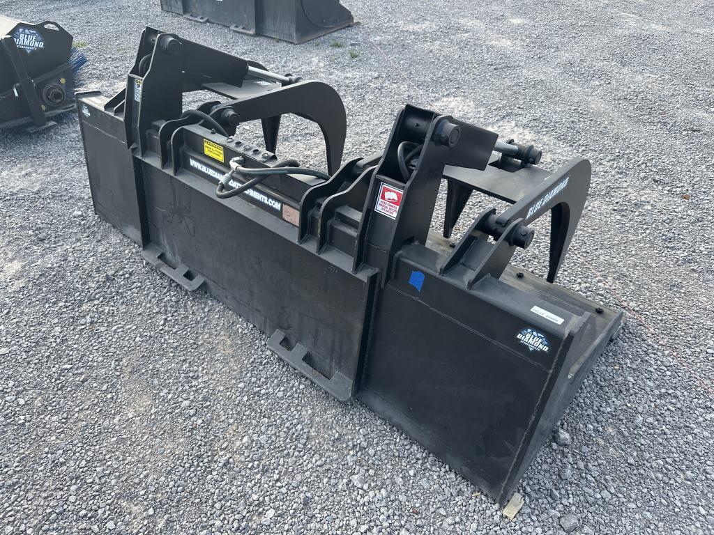 BLUE DIAMOND 84" LOW GRAPPLE BUCKET