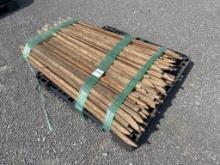 PALLET OF VEGETABLE STAKES