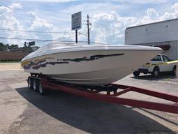 2001 POWERQUEST 280 SPEEDBOAT
