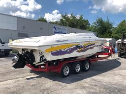 2001 POWERQUEST 280 SPEEDBOAT