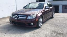 2009 MERCEDES-BENZ C CLASS 4D SEDAN C300