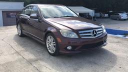 2009 MERCEDES-BENZ C CLASS 4D SEDAN C300