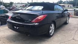 2004 TOYOTA CAMRY SOLARA V6 2D CONVERTIBLE SLE