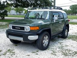 2010 TOYOTA FJ CRUISER 4WD 4D SUV