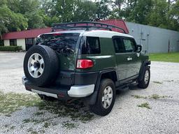 2010 TOYOTA FJ CRUISER 4WD 4D SUV