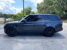 2018 LAND ROVER RANGE ROVER V8 4D SUV