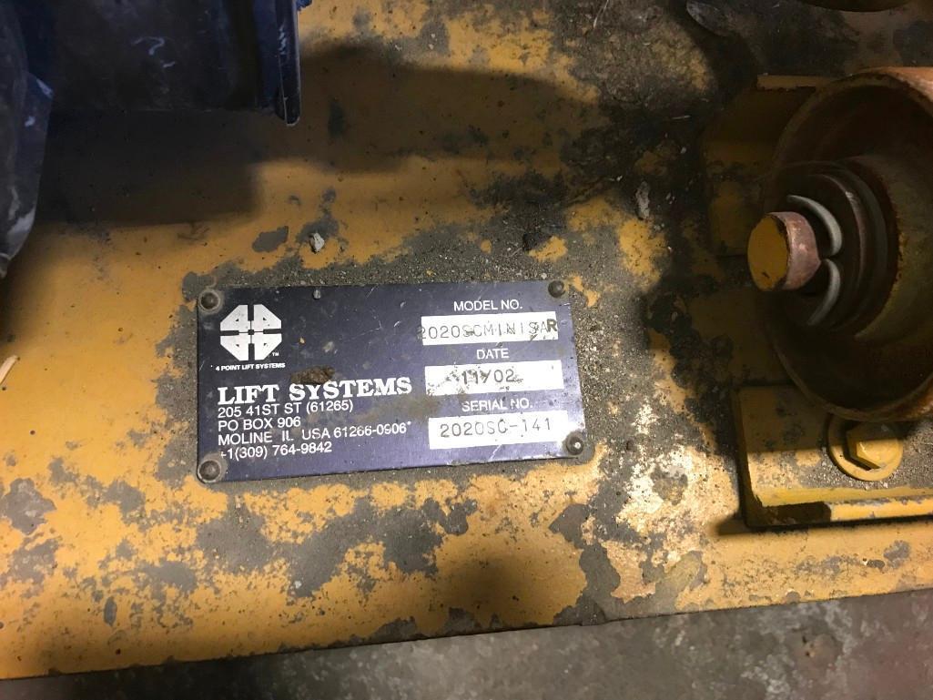 2002 Lift Systems 2020SC MINISAR 40 Ton Gantry Crane System (Unit HG401)