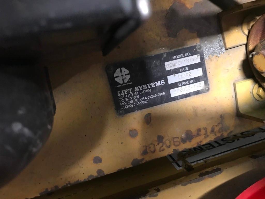 2002 Lift Systems 2020SC MINISAR 40 Ton Gantry Crane System (Unit HG401)