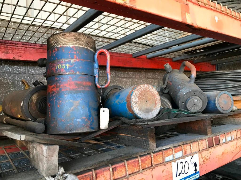 Misc. 100 Ton Jacks & Parts