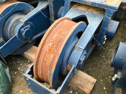 Wheel Truck Set for Elevated Runway Systems