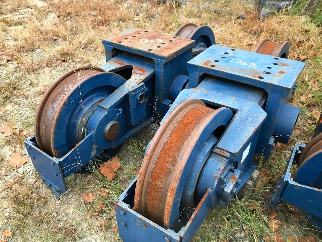 Wheel Truck Set for Elevated Runway Systems
