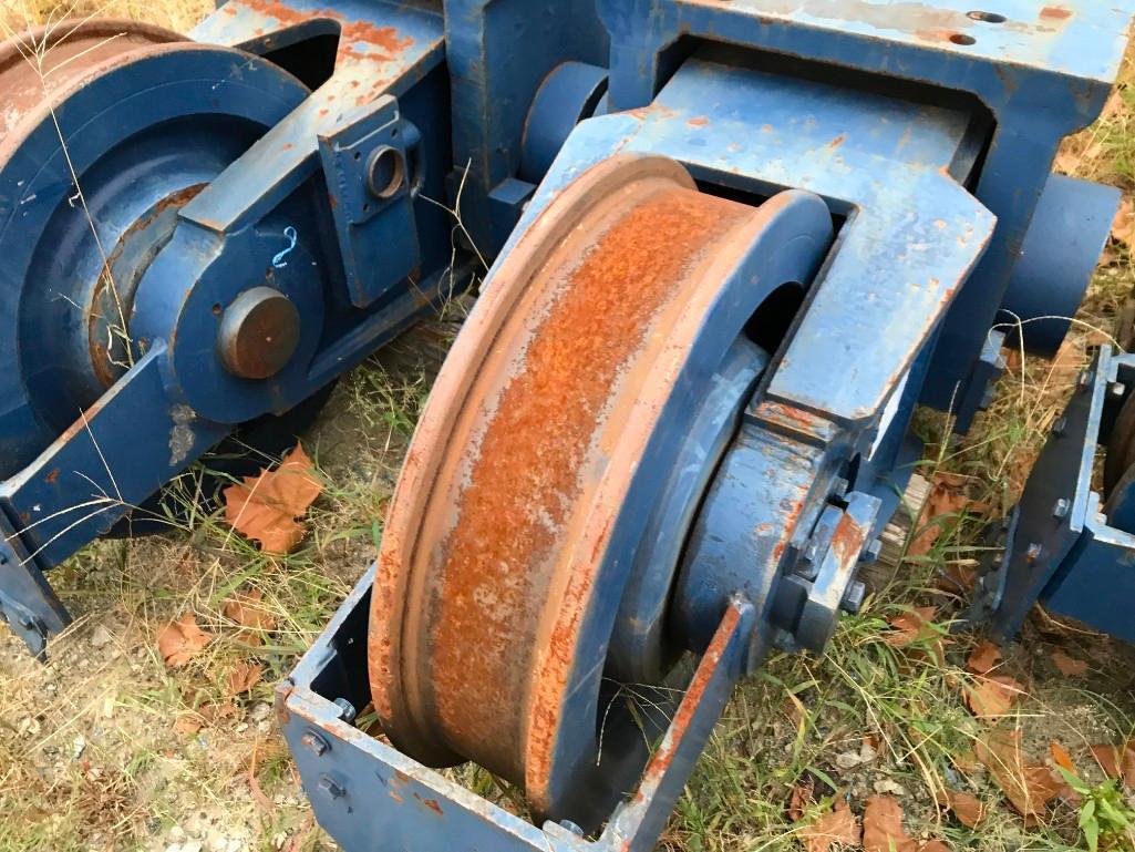 Wheel Truck Set for Elevated Runway Systems