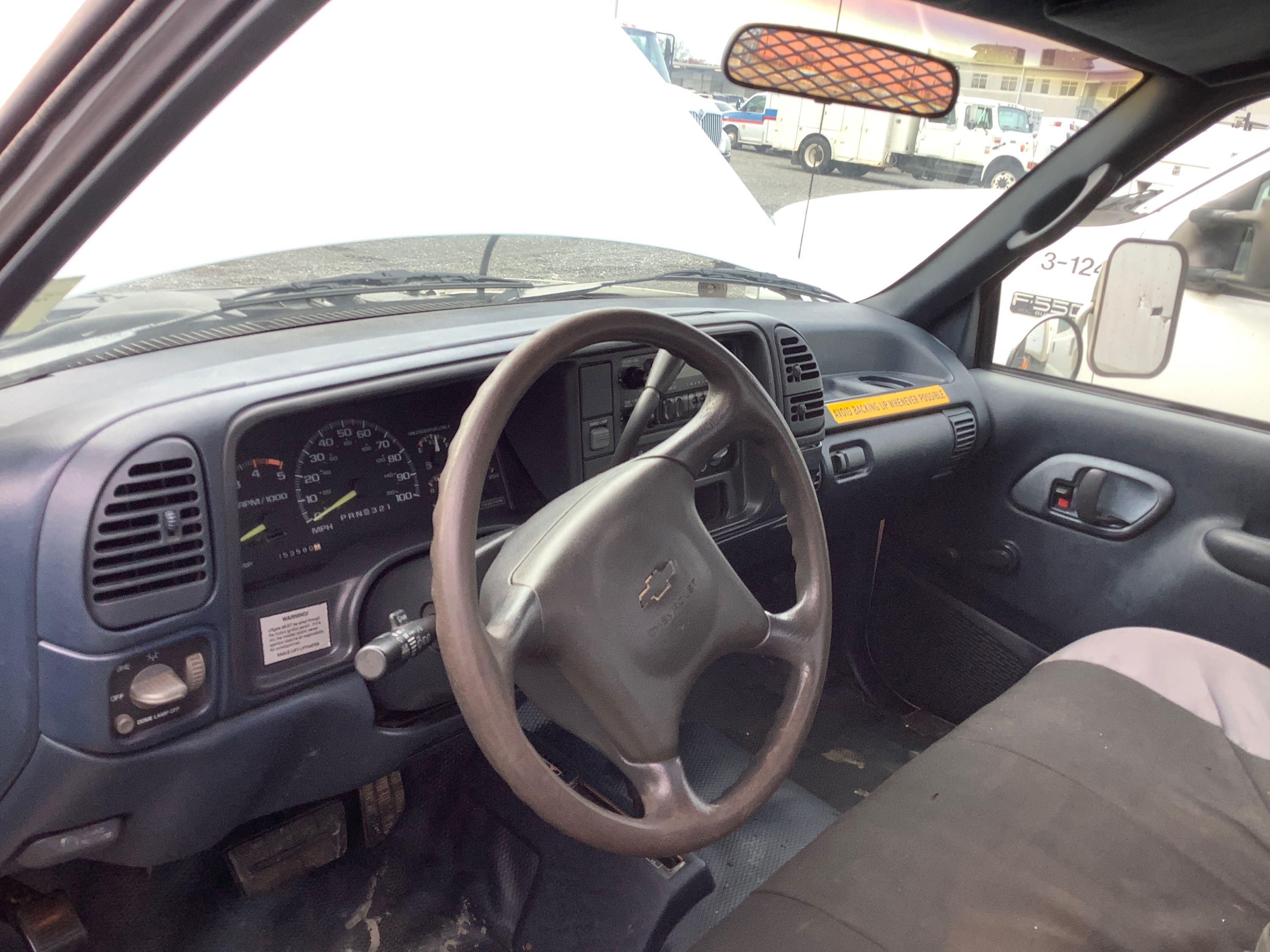 1995 K3500 CHEVROLET FLATBED TRUCK