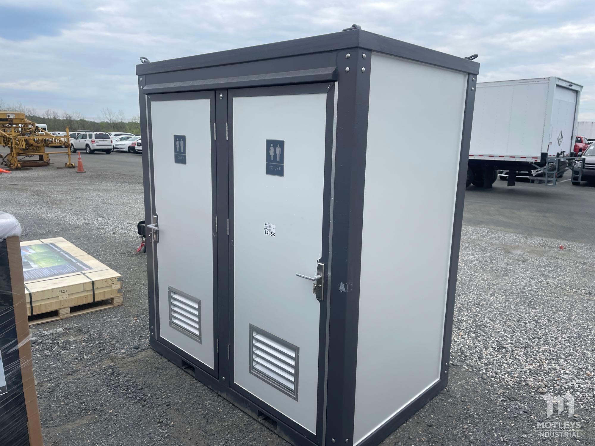 2024 Bastone 110V Portable Double Stall Toilets