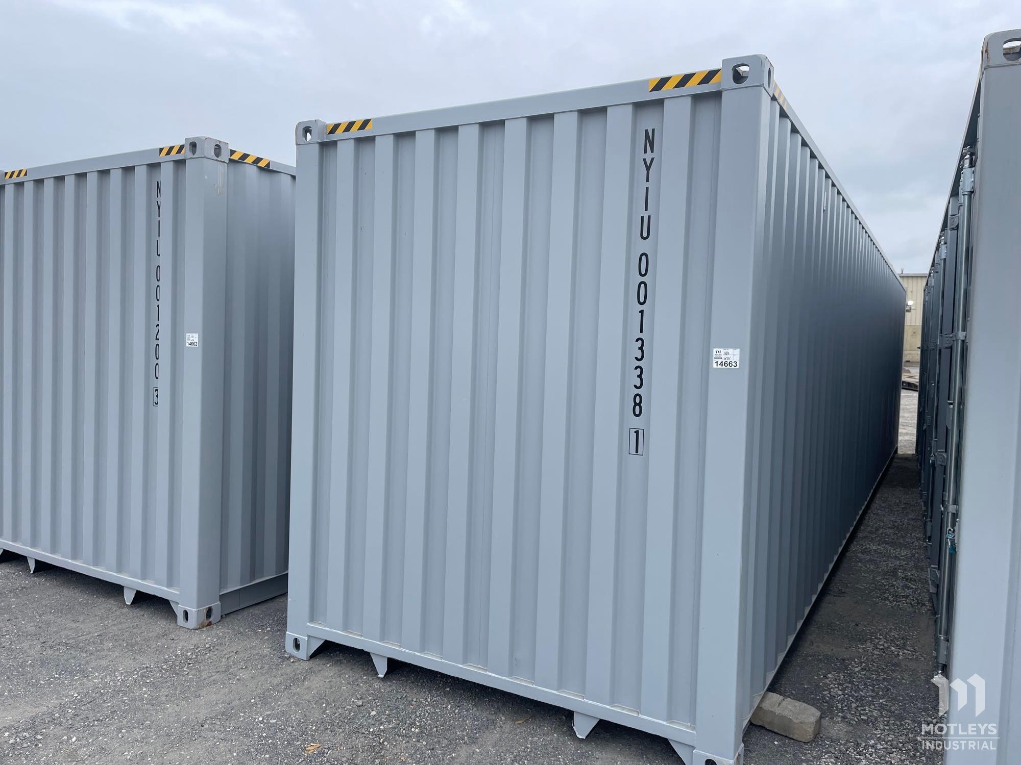 40' High Cube Shipping Container