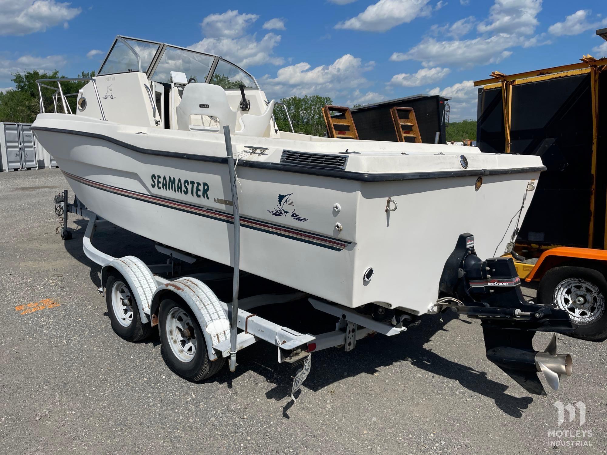 1997 Sea Master 24.4' Boat With Venture Trailer