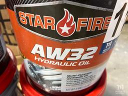 Lot of Hydraulic Oil, Transmission Fluid and Concrete Sealer