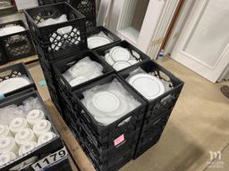 20 Crates: Dinner Plates, Salad Plates, Cups