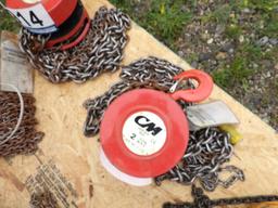 CM Series 622 2 Ton Chain Hoist