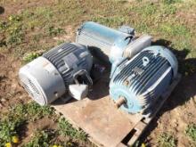 (3) 30 HP Electric Motors
