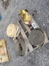 Pallet of Nylon Straps and Chokers