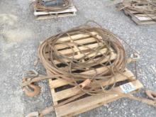 Braided Cable with Crosby Hooks