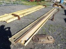 (2) 28' Metal I Beams