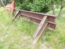 (2) 11' Metal Saw Horses