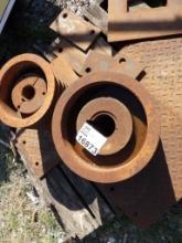 (2) Crane Pulleys