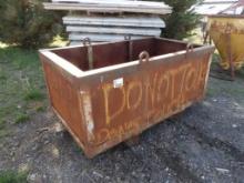 4' x 7' x 3' Metal Container