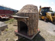 Stone Fireplace