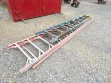 (2) Fiberglass Ladders
