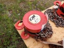 CM Series 622 2 Ton Chain Hoist
