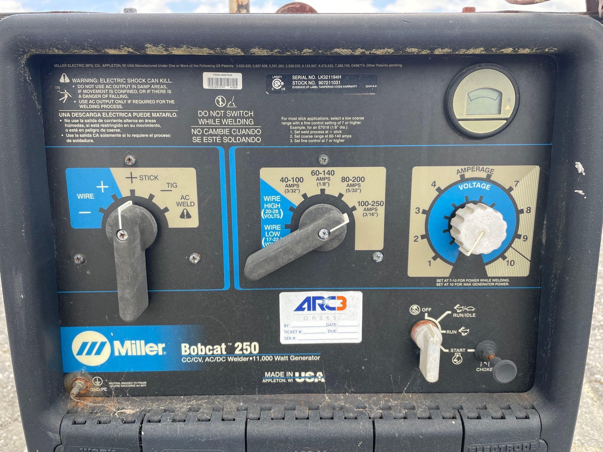 Miller 250NT Propane Welder