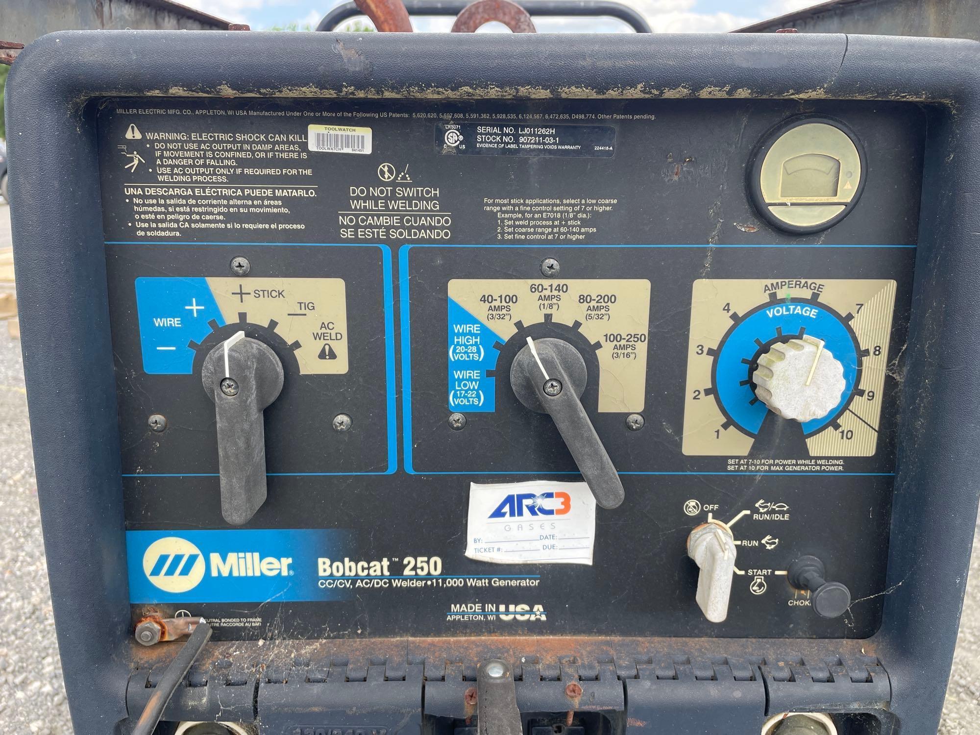 Miller Bobcat 250 Propane Welder