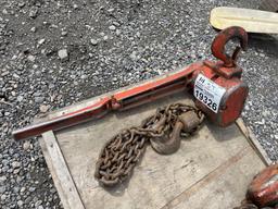 (2) CM 1 Ton Chain Come-Alongs