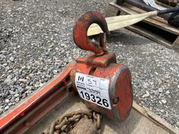 (2) CM 1 Ton Chain Come-Alongs