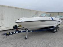 2010 Bryant 24'6" Bow Rider 12 Person Power Boat With Trailer