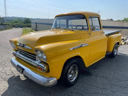 1958 Chevrolet Apache 3100 1/2 Ton Step-Side Pickup Truck