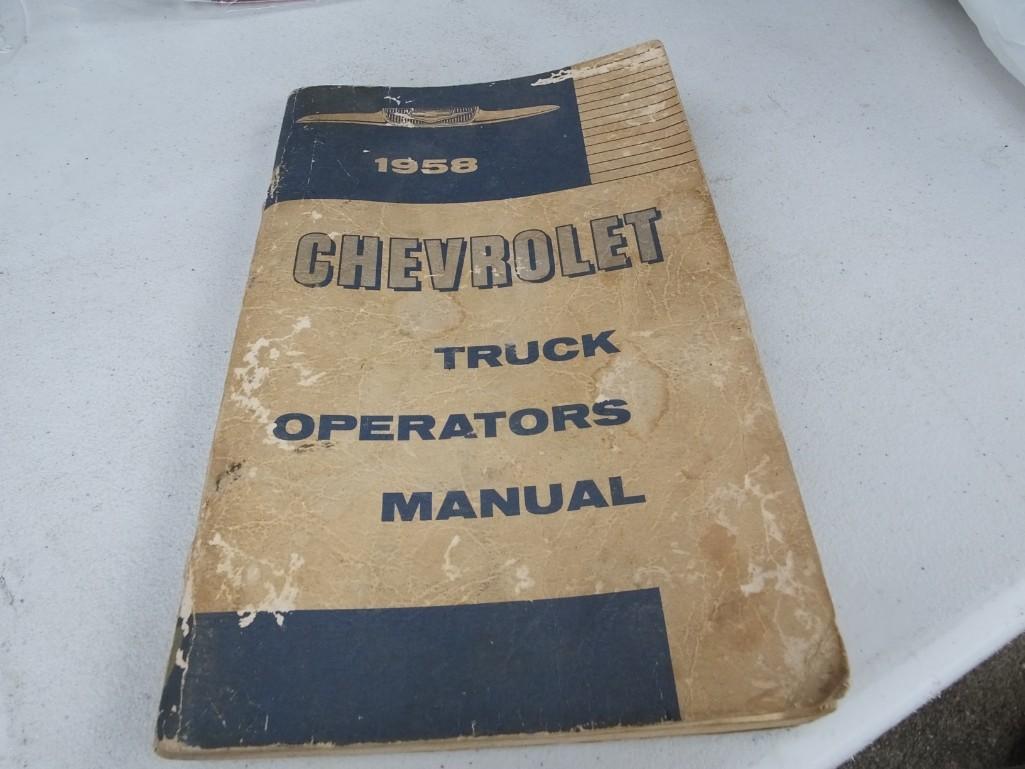 1958 Chevrolet Apache 3100 1/2 Ton Step-Side Pickup Truck