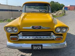 1958 Chevrolet Apache 3100 1/2 Ton Step-Side Pickup Truck