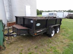2005 Caroline 6x12 T/A Dump Trailer