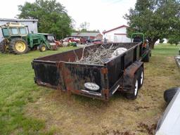 2005 Caroline 6x12 T/A Dump Trailer