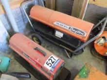 (2) Torpedo Heaters: 100,000 BTU and 40,000 BTU