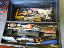 (2) Tool Boxes and Various Tools