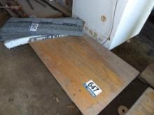 3' x 5' Wood Cart