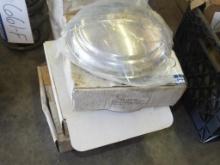 (4) Reproduction Ford Stainless Steel Hubcaps