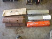 (6) Vintage Car Valve Covers