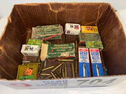 Selection of Ammo including 38 Special, 32 Cal, 22 Rimfire