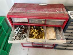 3 Bins with Welding and Cutting Supplies